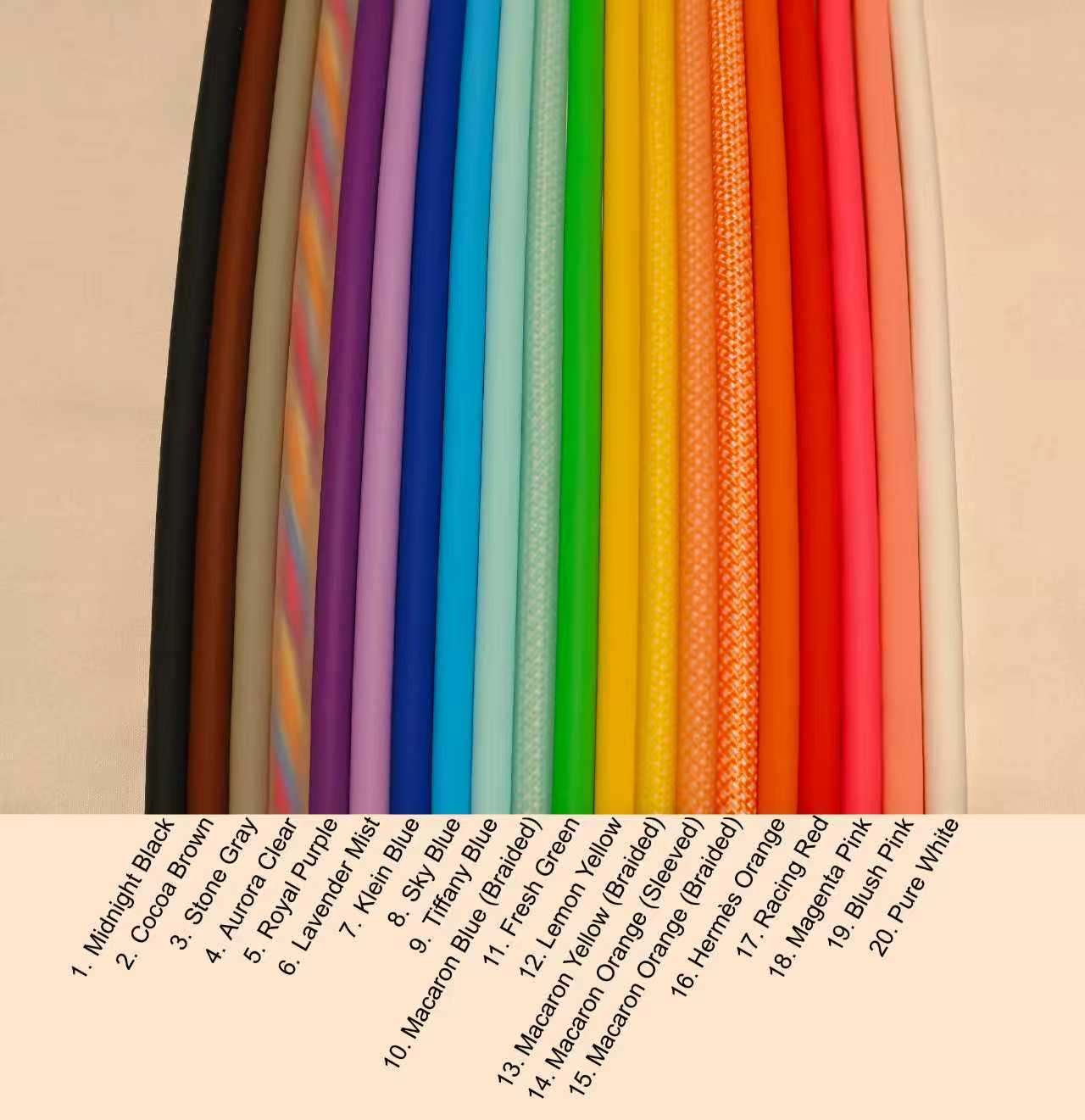 FPV Goggle Smart Power Cable – Custom Color Series Handcrafted